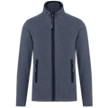 Kariban K907 Damen-Microfleecejacke – French Navy Heather – Originalprodukt ohne Stickerei