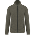 Kariban K907 Damen-Microfleecejacke – Green Marble Heather – Originalprodukt ohne Stickerei