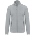 Kariban K907 Damen-Microfleecejacke – Snow Grey – Originalprodukt ohne Stickerei