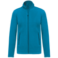 Kariban K907 Damen-Microfleecejacke – Tropical Blue – Originalprodukt ohne Stickerei