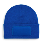 Beechfield B445 Patch Beanie – Bright Royal