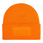 Beechfield B445 Patch Beanie – Orange