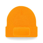 Beechfield B440 Thinsulate™ Patch Beanie – Fluorescent Orange