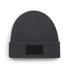Beechfield B442R Fashion Patch Beanie – Graphite Grey / Black