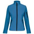 Kariban K400 Damen-Softshelljacke in Aqua Blue – unveredeltes Originalprodukt
