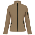 Kariban K400 Damen-Softshelljacke in Camel – unveredeltes Originalprodukt