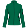 Kariban K400 Damen-Softshelljacke in Kelly Green – unveredeltes Originalprodukt