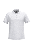 Kariban K241 Business Poloshirt Herren – Ash Heather – Vorderansicht ohne Druck