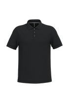 Kariban K241 Business Poloshirt Herren – Black – Vorderansicht ohne Druck