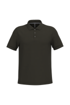 Kariban K241 Business Poloshirt Herren – Dark Khaki – Vorderansicht ohne Druck