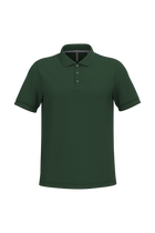 Kariban K241 Business Poloshirt Herren – Forest Green – Vorderansicht ohne Druck