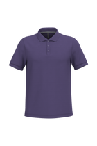 Kariban K241 Business Poloshirt Herren – Purple – Vorderansicht ohne Druck