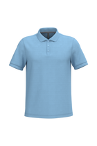 Kariban K241 Business Poloshirt Herren – Sky Blue – Vorderansicht ohne Druck