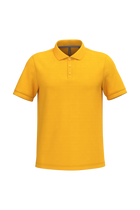 Kariban K241 Business Poloshirt Herren – Yellow – Vorderansicht ohne Druck