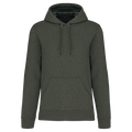 Kariban K4027 Herren Bio-Hoodie – Green Marble Heather – Original ohne Druck