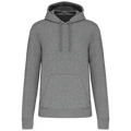 Kariban K4027 Herren Bio-Hoodie – Grey Heather – Original ohne Druck