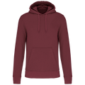 Kariban K4027 Herren Bio-Hoodie – Wine – Original ohne Druck