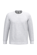 Kariban K474 Unisex Sweatshirt – Ash Heather – Originalprodukt ohne Druck