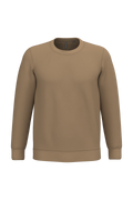Kariban K474 Unisex Sweatshirt – Camel – Originalprodukt ohne Druck