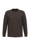 Kariban K474 Unisex Sweatshirt – Chocolate – Originalprodukt ohne Druck