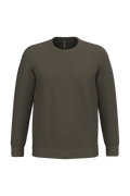 Kariban K474 Unisex Sweatshirt – Dark Khaki – Originalprodukt ohne Druck