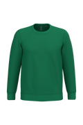 Kariban K474 Unisex Sweatshirt – Kelly Green – Originalprodukt ohne Druck