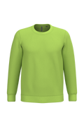 Kariban K474 Unisex Sweatshirt – Lime – Originalprodukt ohne Druck