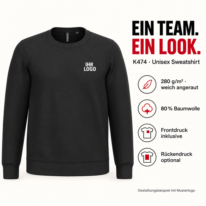 Klassisches Unisex-Sweatshirt