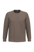 Kariban K474 Unisex Sweatshirt – Moka Brown – Originalprodukt ohne Druck