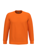 Kariban K474 Unisex Sweatshirt – Orange – Originalprodukt ohne Druck