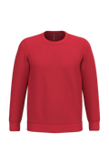 Kariban K474 Unisex Sweatshirt – Red – Originalprodukt ohne Druck