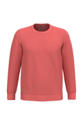 Kariban K474 Unisex Sweatshirt – True Coral – Originalprodukt ohne Druck