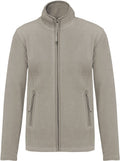 Kariban K907 Damen-Microfleecejacke – Beige – Originalprodukt ohne Stickerei