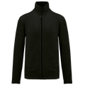Kariban K911 Fleecejacke – Black – Vorderansicht ohne Stickerei