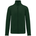 Kariban K911 Fleecejacke – Forest Green – Vorderansicht ohne Stickerei