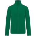 Kariban K911 Fleecejacke – Kelly Green – Vorderansicht ohne Stickerei