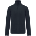 Kariban K911 Fleecejacke – Navy – Vorderansicht ohne Stickerei
