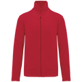 Kariban K911 Fleecejacke – Red – Vorderansicht ohne Stickerei