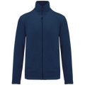 Kariban K911 Fleecejacke – True Indigo – Vorderansicht ohne Stickerei