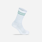 Mr. Socks L05004 – Weiß / Mint – Originalprodukt ohne Logo