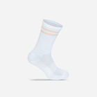 Mr. Socks L05004 – Weiß / Peach – Originalprodukt ohne Logo