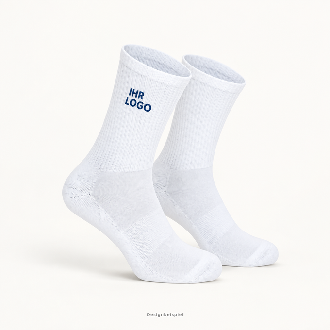 Tennissocken mit Logo